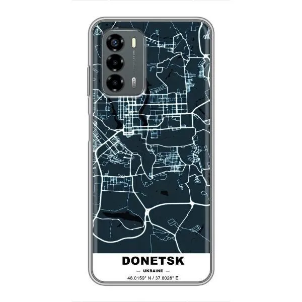 Чехол с принтом «Донецк» для Blade V40 Vita