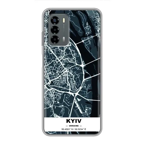 Чехол с принтом «Киев» для Blade V40 Vita