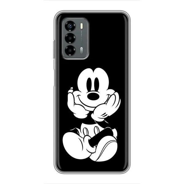 Чехол с принтом «Микки на черном» для Blade V40 Vita
