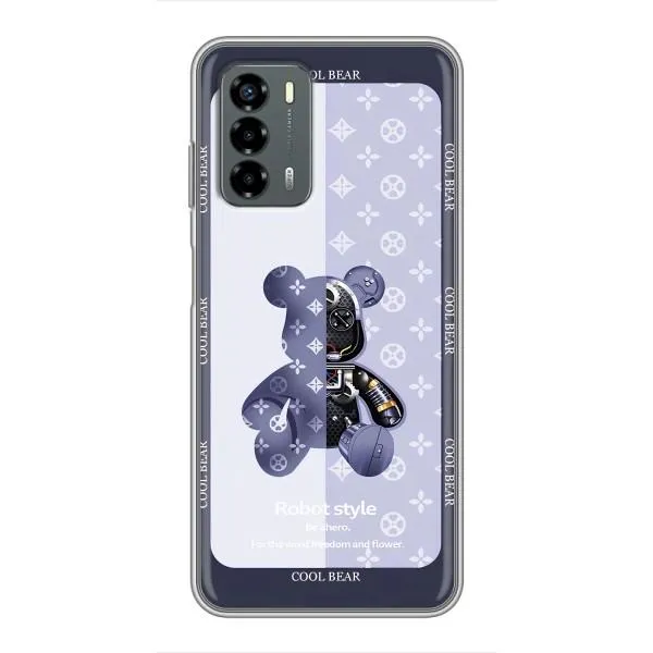 Чехол с принтом «Медвежонок LV» для Blade V40 Vita