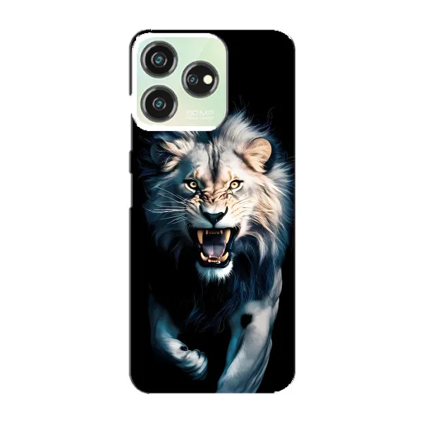 Чехол с принтом «Лев в темноте» для ZTE Blade V50 Design