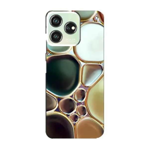 Чехол с принтом «Радужный Мрамор» для ZTE Blade V50 Design