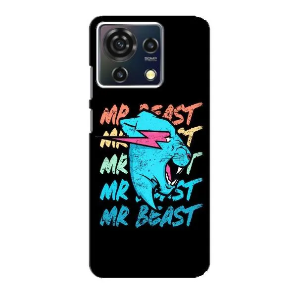Чехол с принтом «logo Mr beast» для ZTE Blade V50 Vita