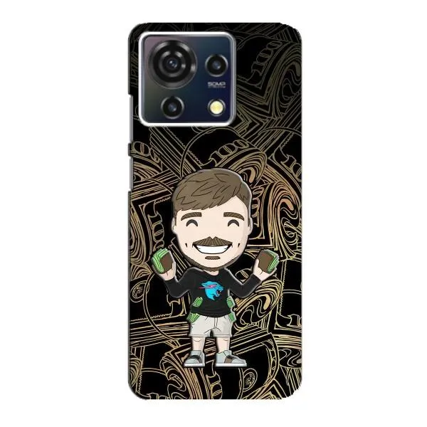 Чехол с принтом «Mister Beast» для ZTE Blade V50 Vita