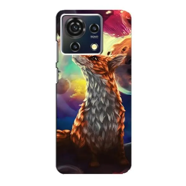 Чехол с принтом «Лисица в космосе» для ZTE Blade V50 Vita