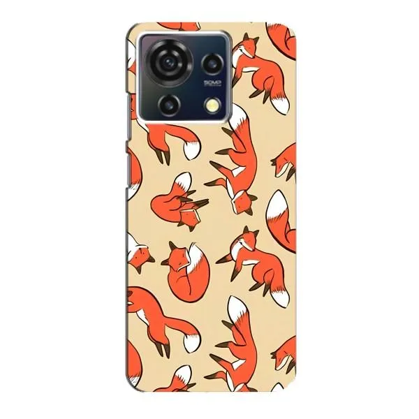Чехол с принтом «Лисички» для ZTE Blade V50 Vita
