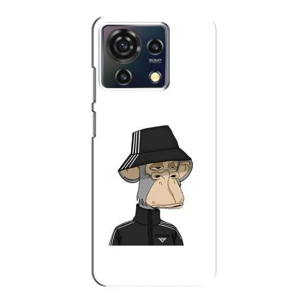 Чехол с принтом «обезьяна NFT Adidas» для ZTE Blade V50 Vita
