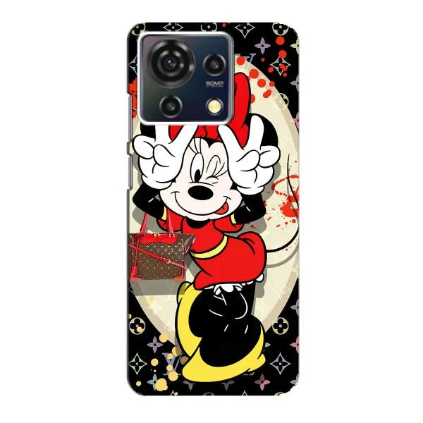 Чехол с принтом «Минни peace» для ZTE Blade V50 Vita