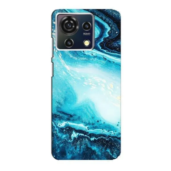 Чехол с принтом «Голубой мрамор» для ZTE Blade V50 Vita Чехол с принтом «Голубой мрамор» для ZTE Blade V50 Vita