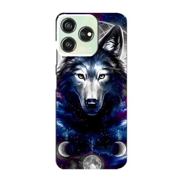 Чехол с принтом «Волк» для ZTE Blade V50