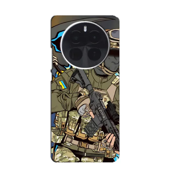 Чехол с принтом «Воин ВСУ» для ZTE Blade V70 Max