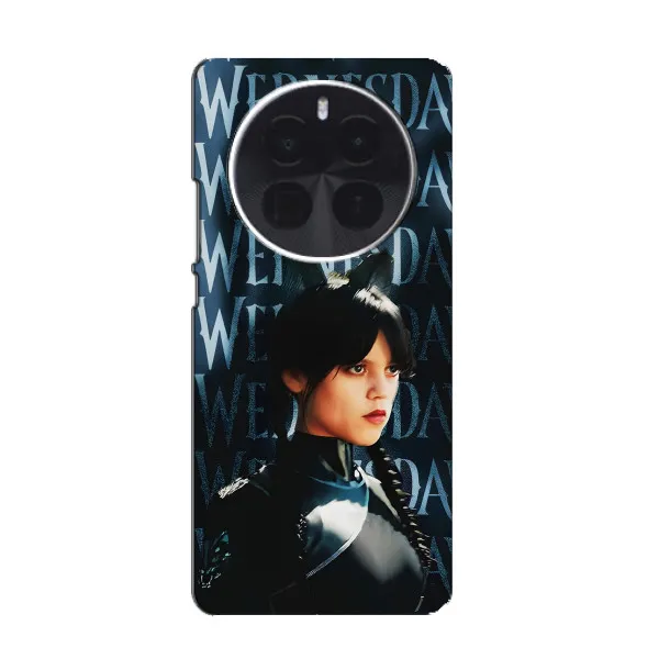Чехол с принтом «Уэнздей кошка» для ZTE Blade V70 Max Чехол с принтом «Уэнздей кошка» для ZTE Blade V70 Max