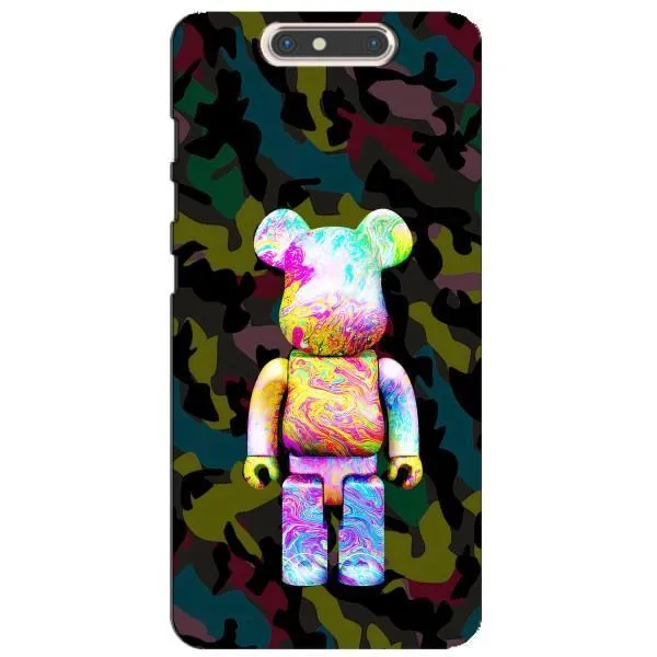 Чехол с принтом «Яркий Bearbrick» для ZTE Blade V8
