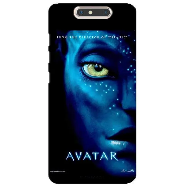 Чехол с принтом «глаз Аватара» для ZTE Blade V8