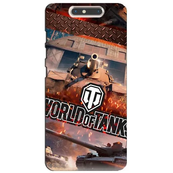 Чехол с принтом «World of Tanks» для ZTE Blade V8