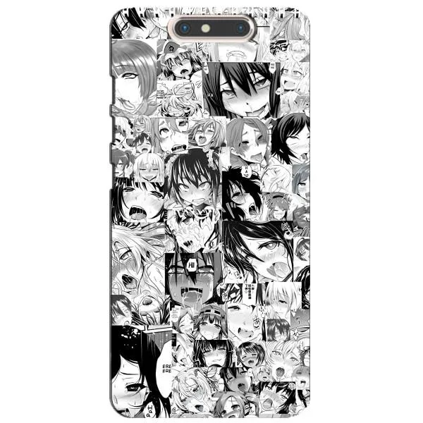 Чохол з принтом «Ahegao manga» для ZTE Blade V8