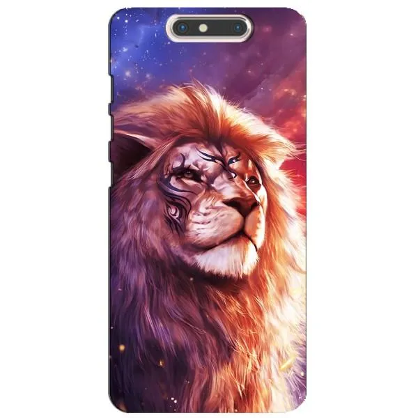 Чехол с принтом «Красочный Лев» для ZTE Blade V8