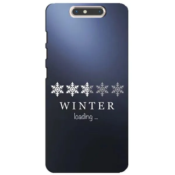 Чехол с принтом «Winter loading» для ZTE Blade V8