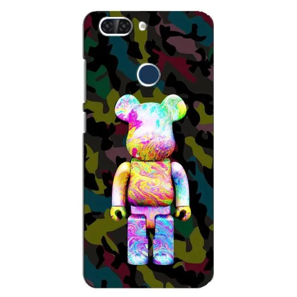 Чехол с принтом «Яркий Bearbrick» для ZTE Blade V9