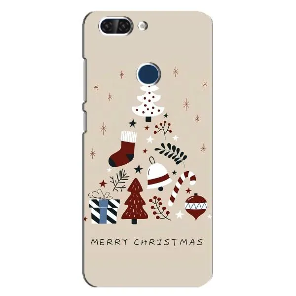 Чехол с принтом «Merry Christmas» для ZTE Blade V9 Чехол с принтом «Merry Christmas» для ZTE Blade V9
