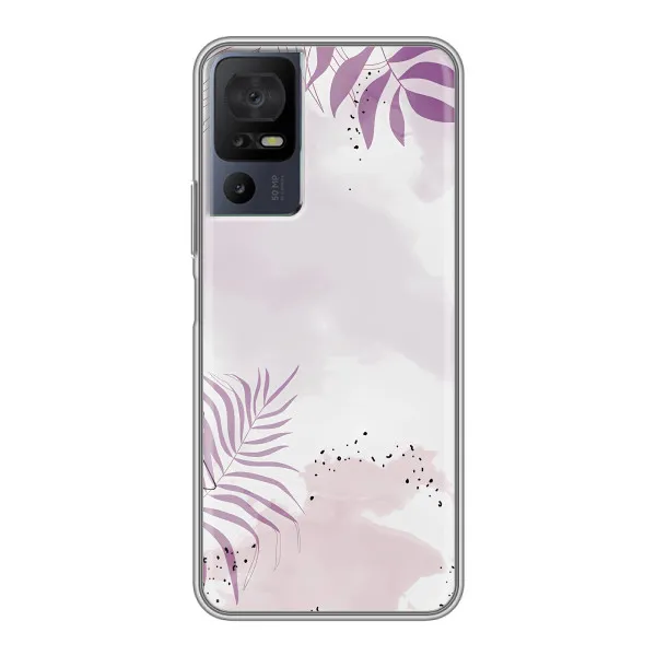 Чехол с принтом «Фиолетовые листья» для ZTE Nubia A76 Чехол с принтом «Фиолетовые листья» для ZTE Nubia A76