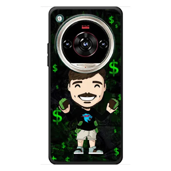 Чехол с принтом «Блогер Beast» для ZTE Nubia Focus 2 Ultra