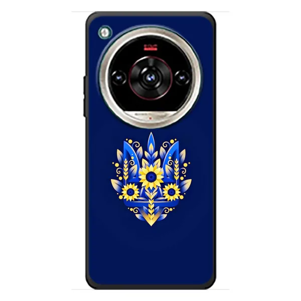 Чохол з принтом «Квітковий Герб» для ZTE Nubia Focus 2 Ultra