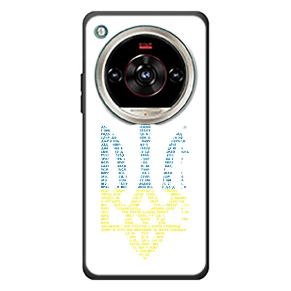 Чохол з принтом «Герб з букв» для ZTE Nubia Focus 2 Ultra