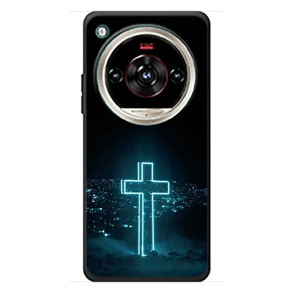 Чехол с принтом «Крест и город» для ZTE Nubia Focus 2 Ultra