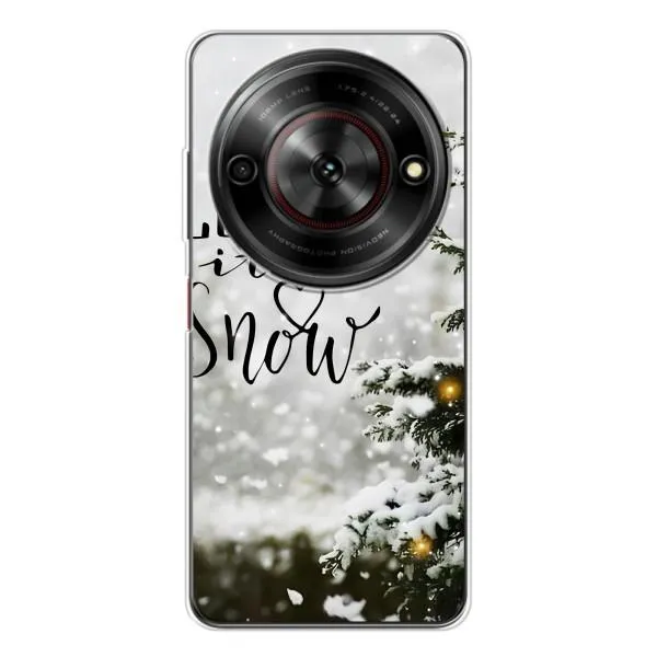 Чехол с принтом «Let it snow» для ZTE Nubia Focus 5G