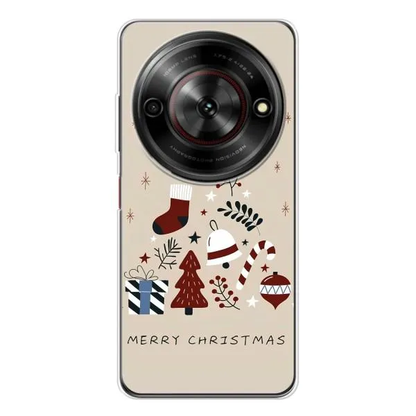 Чехол с принтом «Merry Christmas» для ZTE Nubia Focus 5G