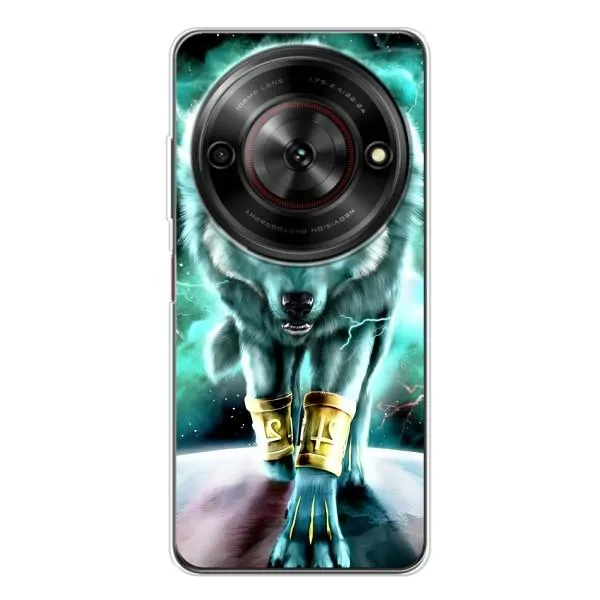 Чехол с принтом «Яркий волк» для ZTE Nubia Focus 5G