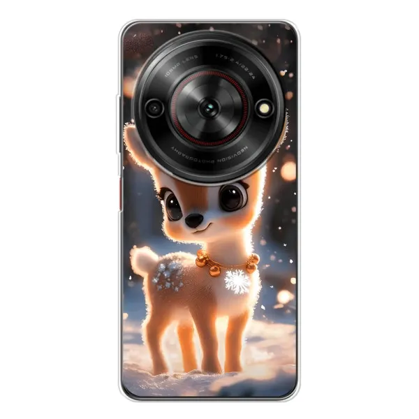 Чехол с принтом «Олененок» для ZTE Nubia Focus 5G