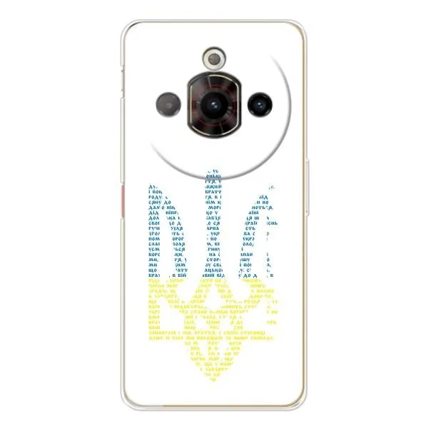 Чохол з принтом «Герб з букв» для ZTE Nubia Focus Pro Чохол з принтом «Герб з букв» для ZTE Nubia Focus Pro
