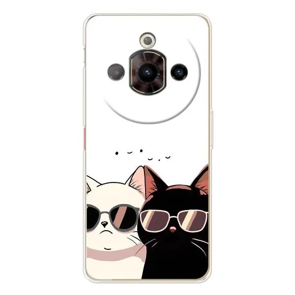 Чехол с принтом «Коты в очках» для ZTE Nubia Focus Pro