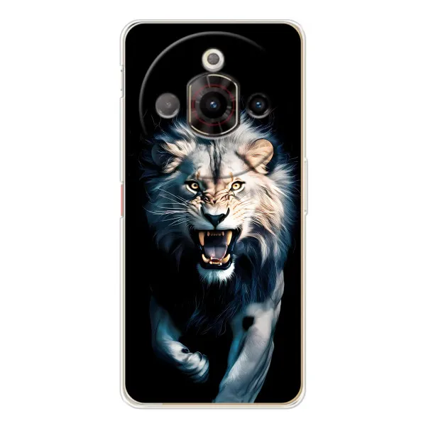 Чехол с принтом «Лев в темноте» для ZTE Nubia Focus Pro