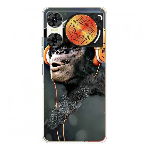 Чехол с принтом «В наушниках» для ZTE Nubia Music 2 Чехол с принтом «В наушниках» для ZTE Nubia Music 2