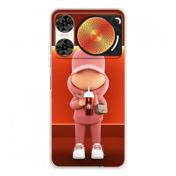 Чехол с принтом «С Кофе» для ZTE Nubia Music 2