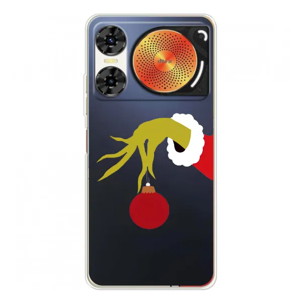 Чехол с принтом «Гринч с игрушкой» для ZTE Nubia Music 2