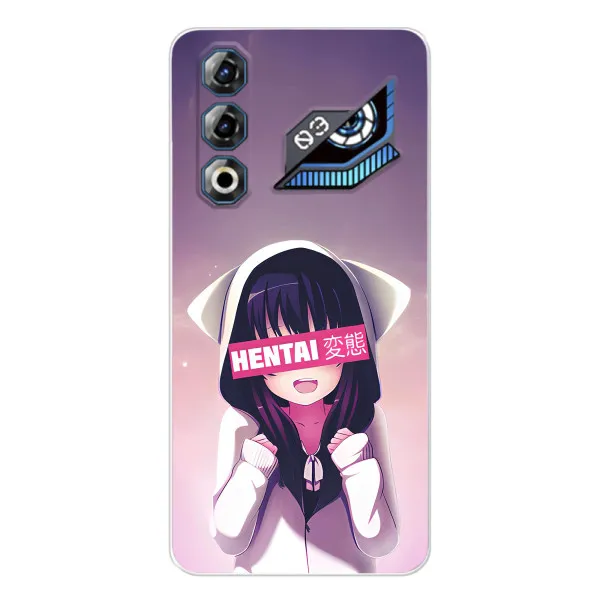 Чехол с принтом «Hentai chan» для ZTE Nubia Neo 3 GT