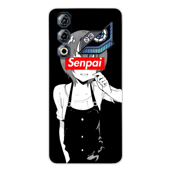 Чехол с принтом «Senpai» для ZTE Nubia Neo 3 GT
