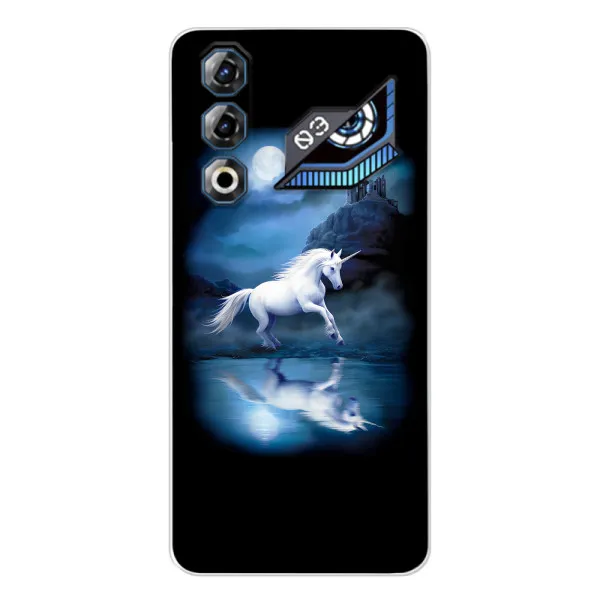 Чехол с принтом «Единорог» для ZTE Nubia Neo 3 GT