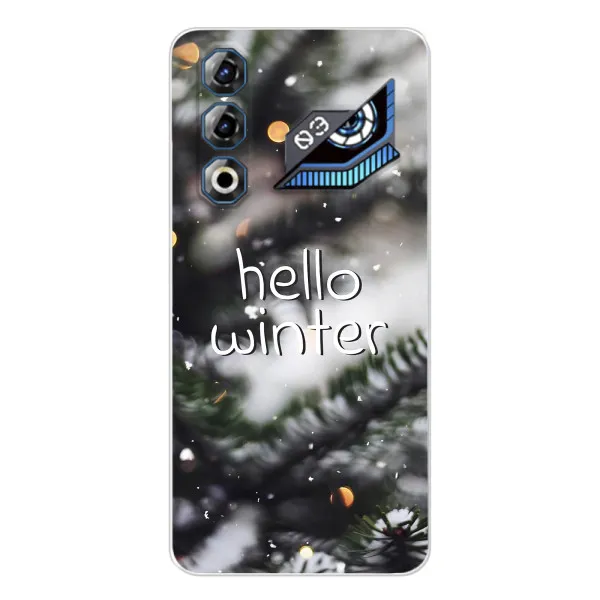 Чехол с принтом «Hello winter» для ZTE Nubia Neo 3 GT