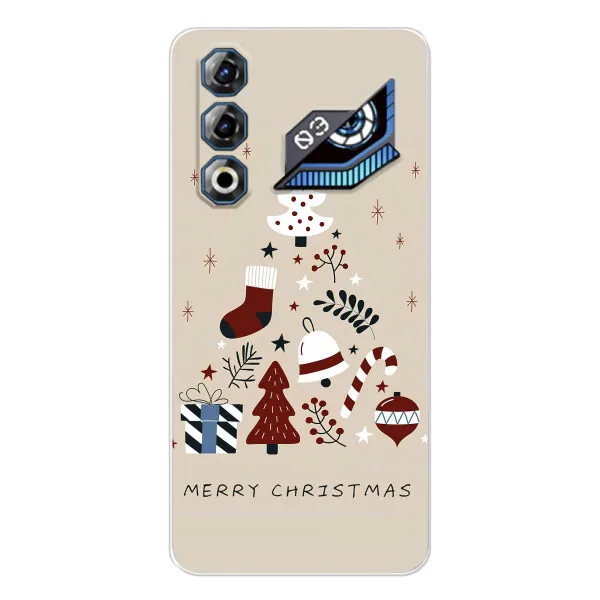 Чохол з принтом «Merry Christmas» для ZTE Nubia Neo 3 GT