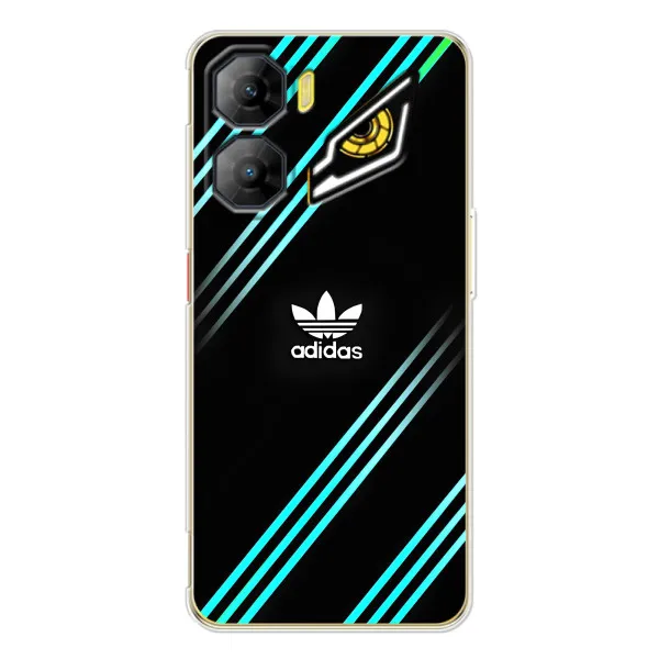 Чохол з принтом «Адідас з полосами» для ZTE Nubia Neo 3