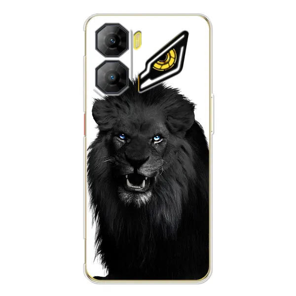 Чехол с принтом «Черный ЛЕВ» для ZTE Nubia Neo 3
