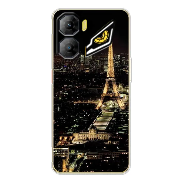 Чехол с принтом «Ночной Париж» для ZTE Nubia Neo 3