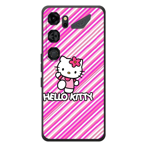 Чохол з принтом «Hello Kytty» для ZTE Nubia Neo 5 GT 5G
