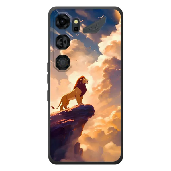 Чохол з принтом «Сімба на скелі» для ZTE Nubia Neo 5 GT 5G
