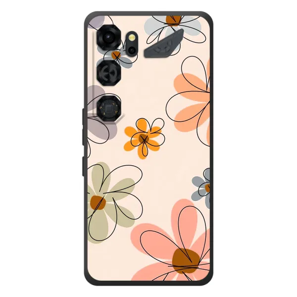 Чехол с принтом «Разноцветные цветы» для ZTE Nubia Neo 5 GT 5G